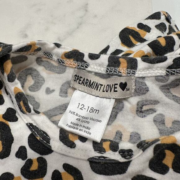 SpearmintLOVE Leopard Animal Print Romper - Picture 6 of 8